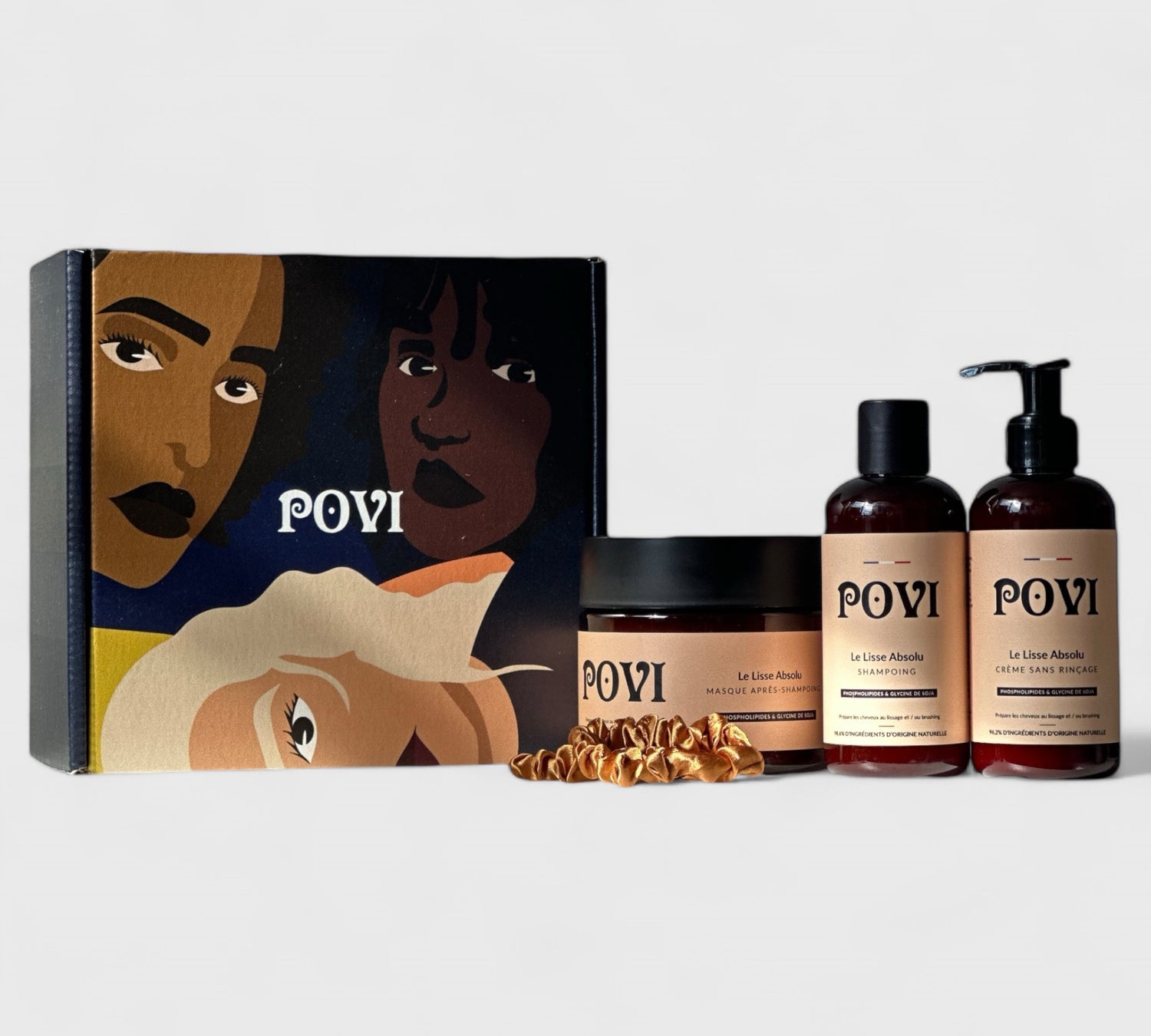 Coffret-cadeau Le Lisse Absolu par Povi pour Noël, anniversaire, fêtes, Saint-Valentin